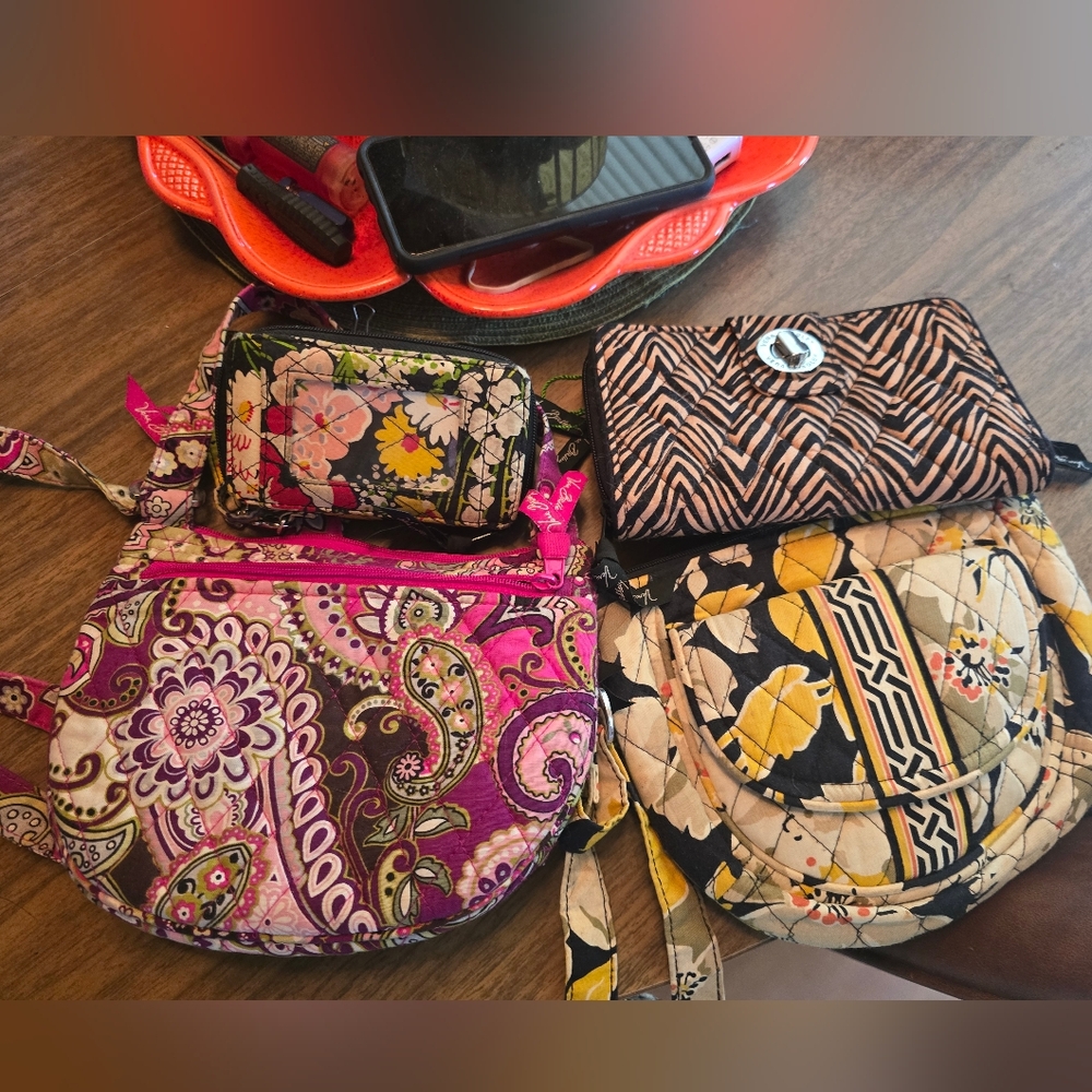 Vera Bradley Purse And Wallet Bundle
